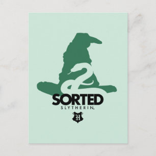 Harry Potter   Sorted Into SLYTHERIN™ House Postcard