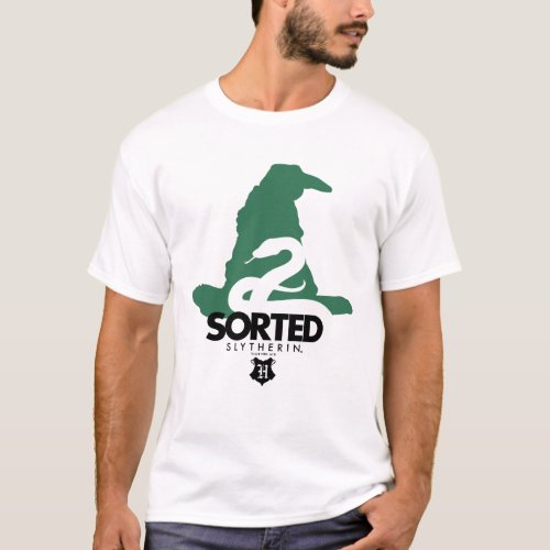 Harry Potter  Sorted Into SLYTHERIN House T_Shirt