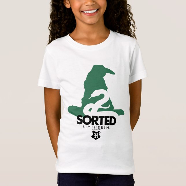 Harry Potter | Sorted Into SLYTHERIN™ House T-Shirt (Front)