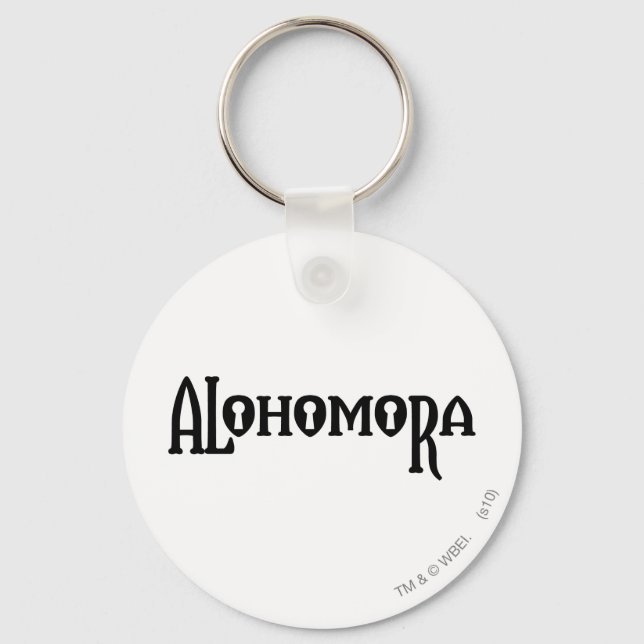 Harry Potter Spell | Alohomora Keychain (Front)