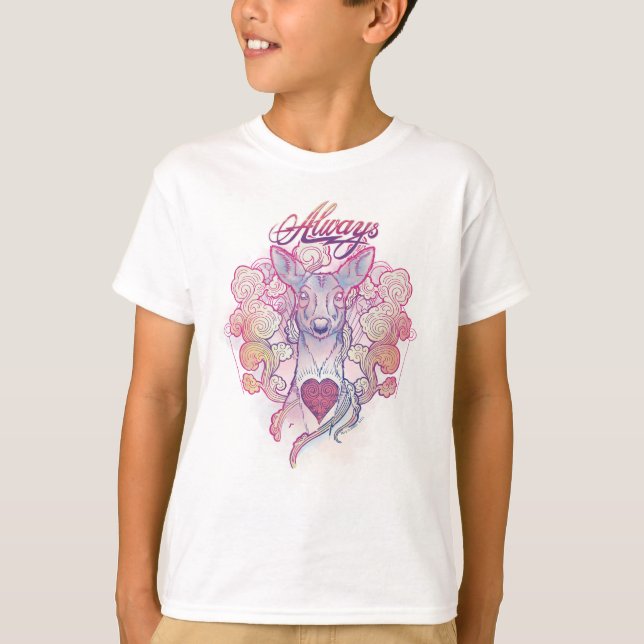 Harry Potter Spell | "Always" Doe Patronus T-Shirt (Front)