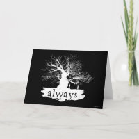 Harry Potter Spell | Always Quote Silhouette Card