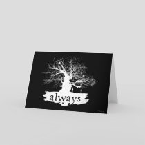 Harry Potter Spell | Always Quote Silhouette Card