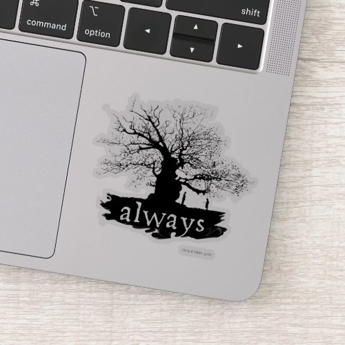 Harry Potter Spell  Always Quote Silhouette Sticker