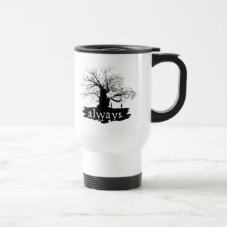 Harry Potter Spell | Always Quote Silhouette Travel Mug