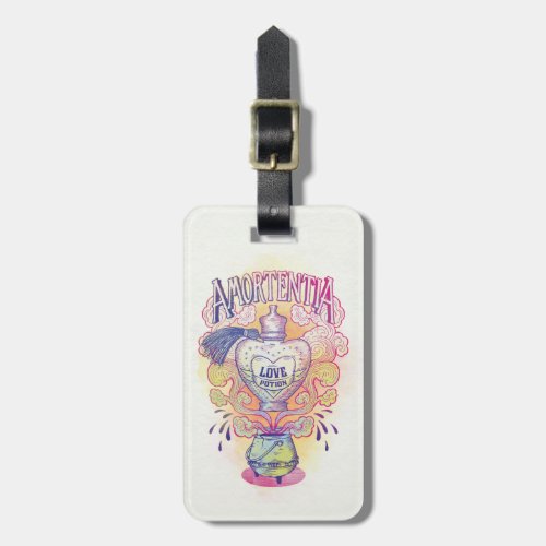 Harry Potter Spell  Amortentia Love Potion Bottle Luggage Tag