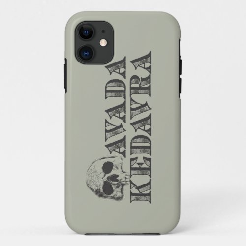 Harry Potter Spell  Avada Kedavra iPhone 11 Case