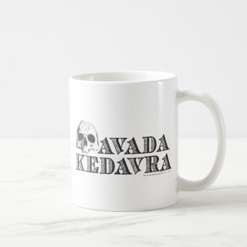 Harry Potter Spell  Avada Kedavra Coffee Mug