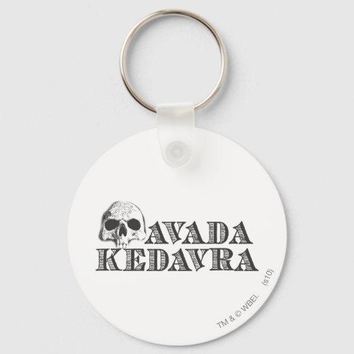 Harry Potter Spell  Avada Kedavra Keychain