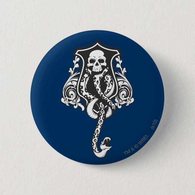 Harry Potter Spell | Dark Mark Pinback Button (Front)
