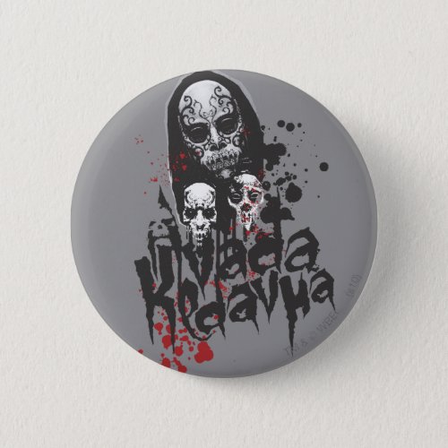 Harry Potter Spell  Death Eater Avada Kedavra Pinback Button