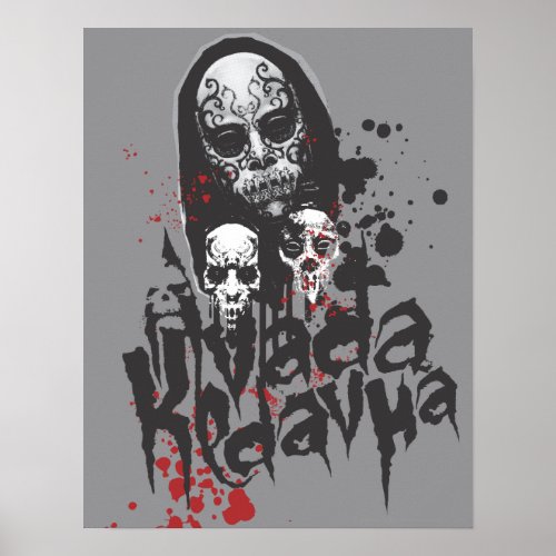 Harry Potter Spell  Death Eater Avada Kedavra Poster