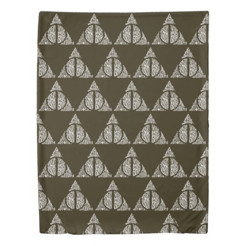 Harry Potter Spell  DEATHLY HALLOWS Graphic 2 Duvet Cover