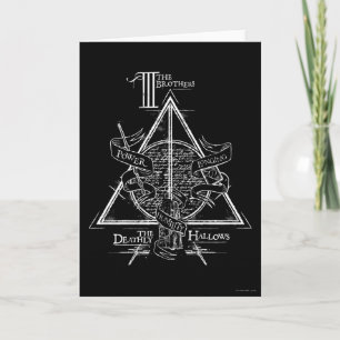 Harry Potter Spell DEATHLY HALLOWS Graphic Card
