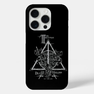 Harry Potter Spell | DEATHLY HALLOWS Graphic iPhone 15 Pro Case