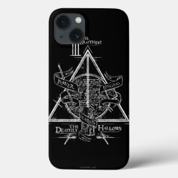 Harry Potter Spell | DEATHLY HALLOWS Graphic iPhone 13 Case