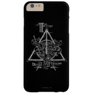 Harry Potter Spell | Deathly Hallows Graphic Barely There Iphone 6 Plus Case at Zazzle