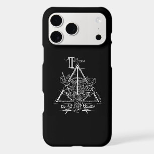 Harry Potter Spell DEATHLY HALLOWS Graphic iPhone 17 Pro Max Case