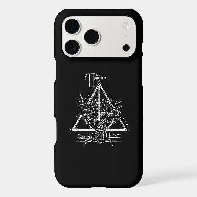 Harry Potter Spell | DEATHLY HALLOWS Graphic Case-Mate iPhone Case (Back)
