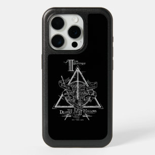Harry Potter Spell DEATHLY HALLOWS Graphic iPhone 15 Pro Case