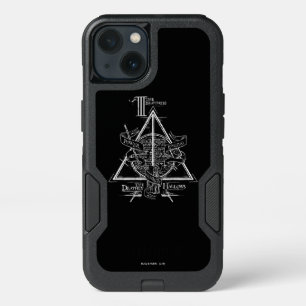 Harry Potter Spell DEATHLY HALLOWS Graphic iPhone 13 Case