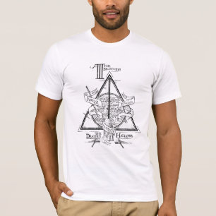 Harry Potter Spell   DEATHLY HALLOWS Graphic T-Shirt