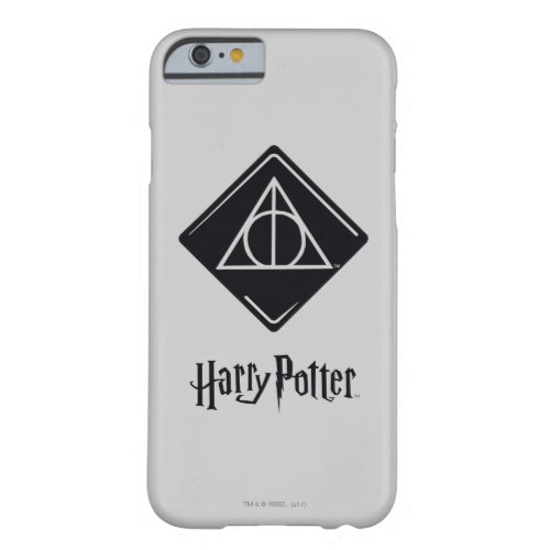 Harry Potter Spell  Deathly Hallows Icon Barely There iPhone 6 Case