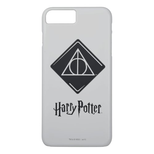 Harry Potter Spell  Deathly Hallows Icon iPhone 8 Plus7 Plus Case