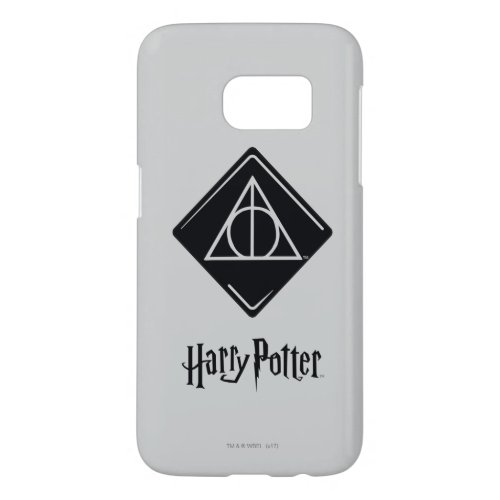 Harry Potter Spell  Deathly Hallows Icon Samsung Galaxy S7 Case