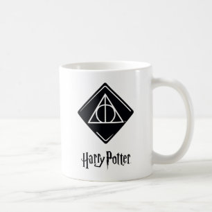 Harry Potter Spell   Deathly Hallows Icon Coffee Mug