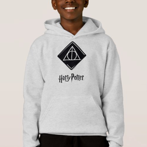 Harry Potter Spell  Deathly Hallows Icon Hoodie
