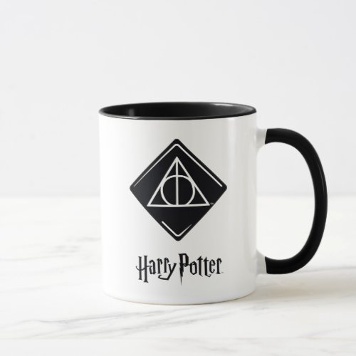 Harry Potter Spell  Deathly Hallows Icon Mug