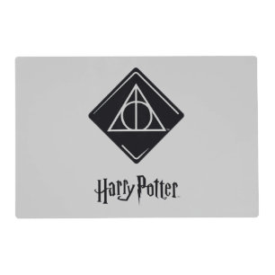 Harry Potter Spell   Deathly Hallows Icon Placemat
