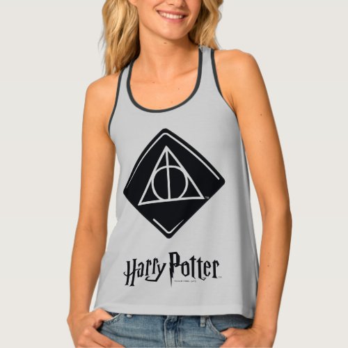 Harry Potter Spell  Deathly Hallows Icon Tank Top