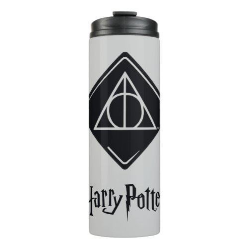 Harry Potter Spell  Deathly Hallows Icon Thermal Tumbler