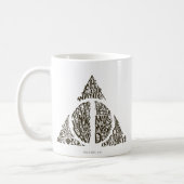Harry Potter Spell | DEATHLY HALLOWS Typography Gr Coffee Mug (Left)