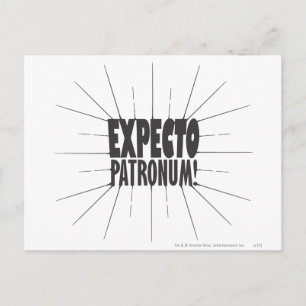 Harry Potter Spell EXPECTO PATRONUM™! Postcard