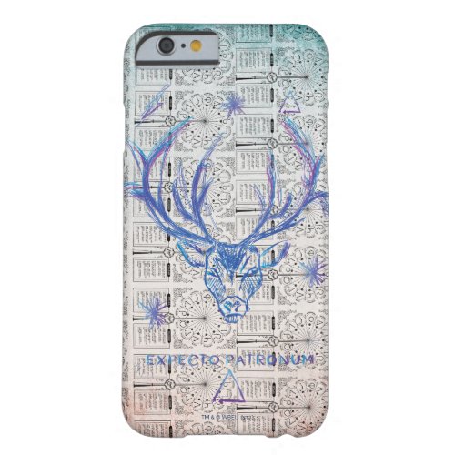 Harry Potter Spell  EXPECTO PATRONUMStag Sketch Barely There iPhone 6 Case