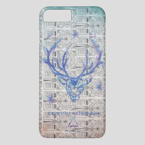 Harry Potter Spell | EXPECTO PATRONUM™Stag Sketch iPhone 8 Plus/7 Plus Case