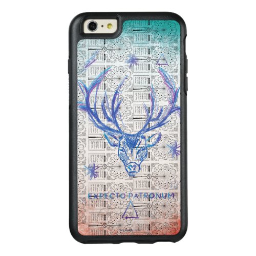 Harry Potter Spell  EXPECTO PATRONUMStag Sketch OtterBox iPhone 66s Plus Case