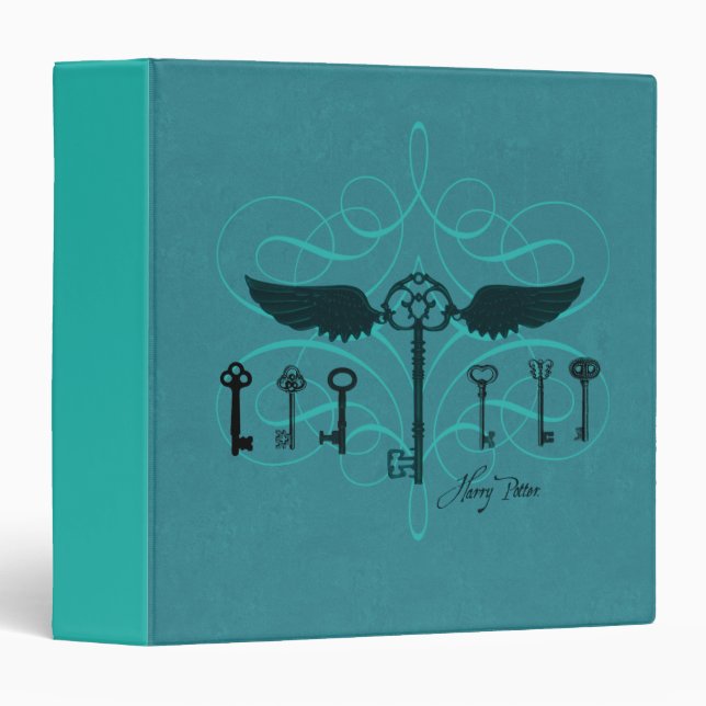 Harry Potter Spell | Flying Keys Binder (Front/Spine)