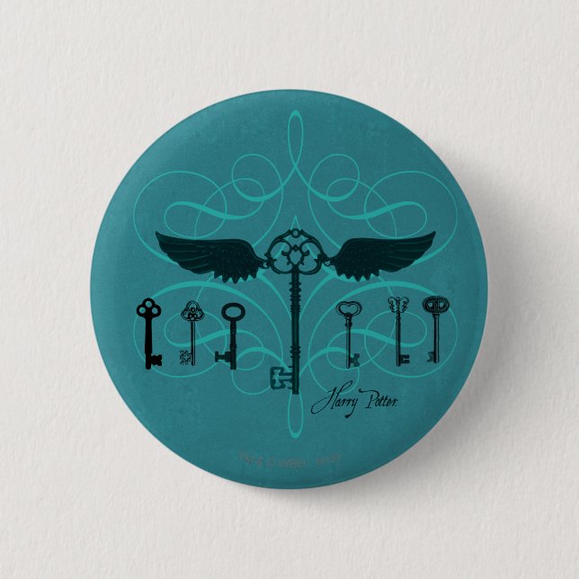 Harry Potter Spell | Flying Keys Button (Front)