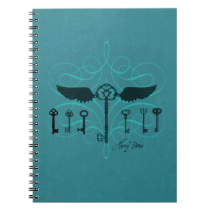 Harry Potter Spell Flying Keys Notebook