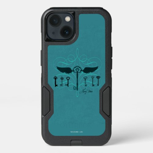 Harry Potter Spell  Flying Keys iPhone 13 Case