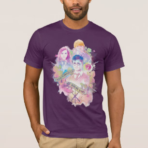 Harry Potter Spell   Harry, Hermione, & Ron Waterc T-Shirt
