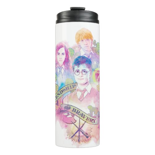 Harry Potter Spell  Harry Hermione  Ron Waterc Thermal Tumbler