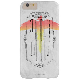 Harry Potter Spell   Harry's Wand Infographic Barely There iPhone 6 Plus Case
