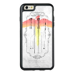 Harry Potter Spell   Harry's Wand Infographic OtterBox iPhone 6/6s Plus Case