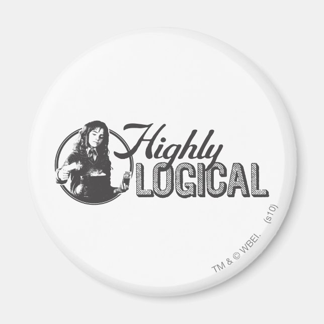Harry Potter Spell | Highly Logical Magnet (Front)