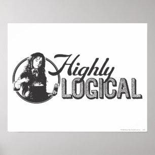 Harry Potter Spell   Highly Logical Poster